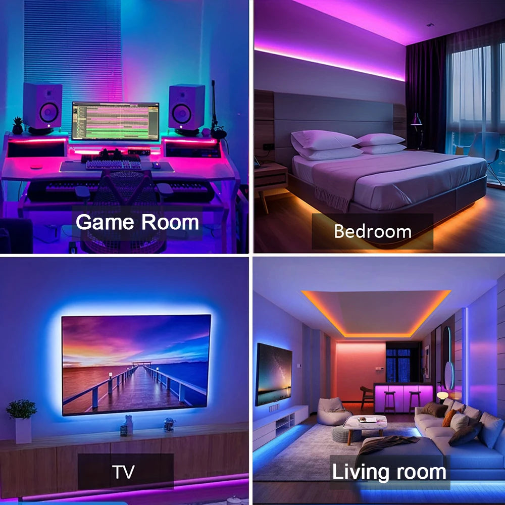 RGB LED Strip Lights – Smart Room Lighting