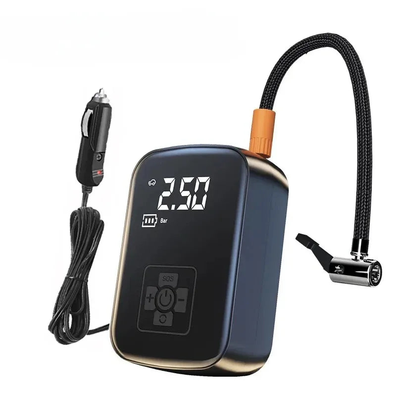 Portable Tire Inflator 150 PSI منفاخ إطارات لاسلكي ذكي 150