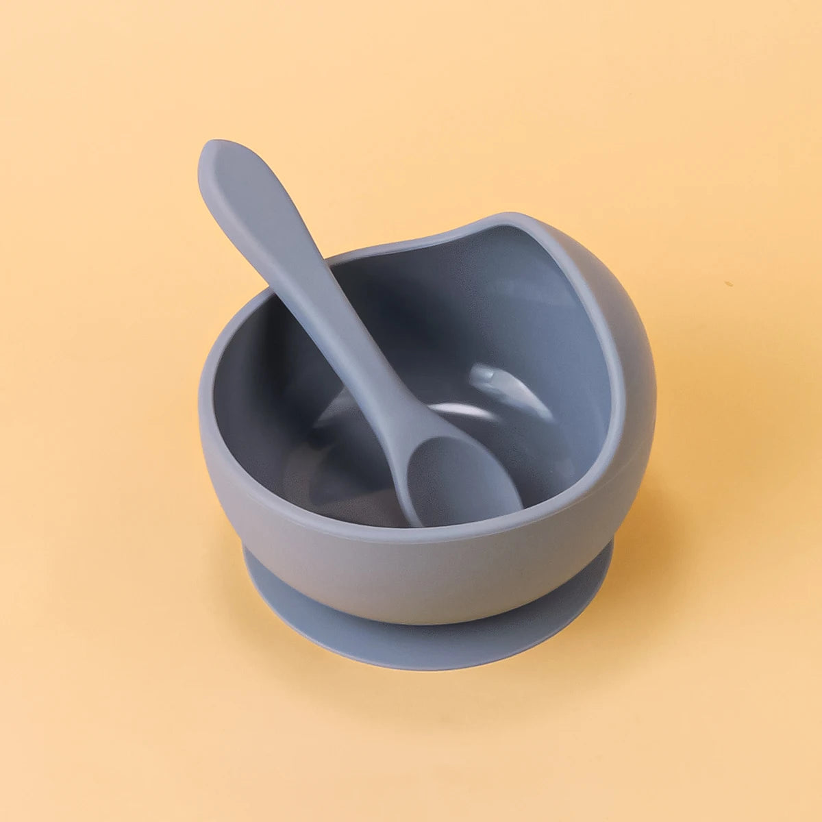 Baby Silicone Feeding Bowl Set