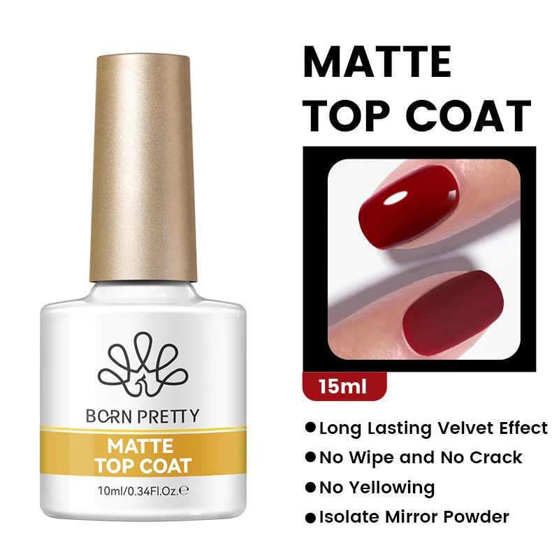 BORN PRETTY Top Coat & Glue Gel