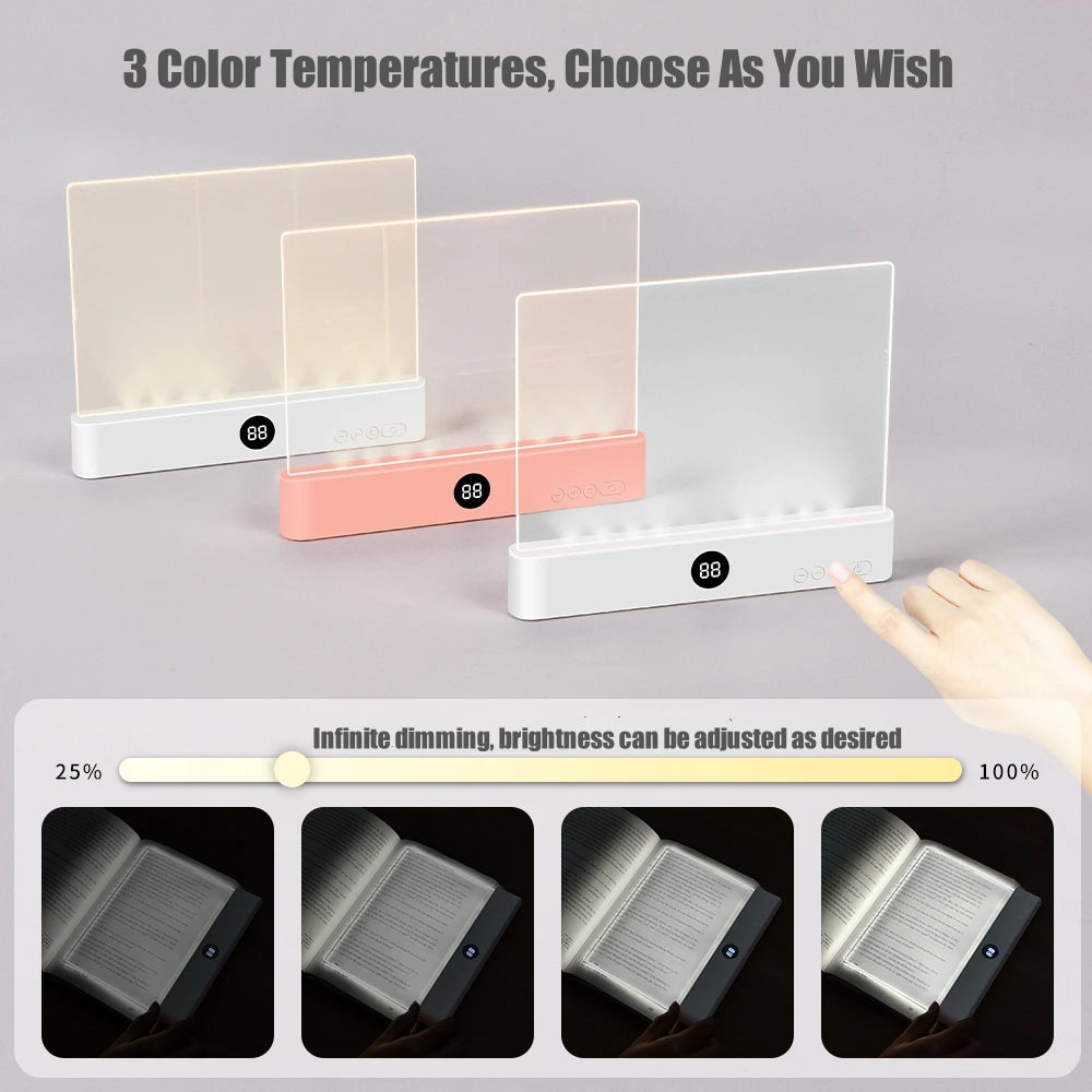 ✨ LED Reading Light Panel