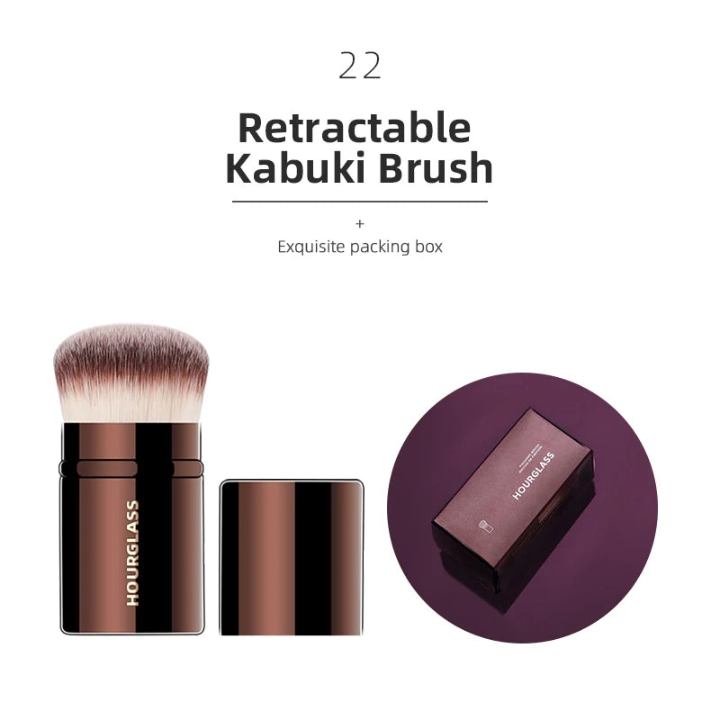 💄 Product Title:
Premium Hourglass Makeup Brush Set