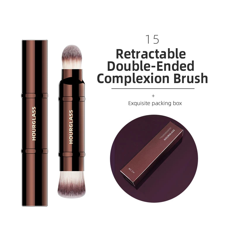 💄 Product Title:
Premium Hourglass Makeup Brush Set