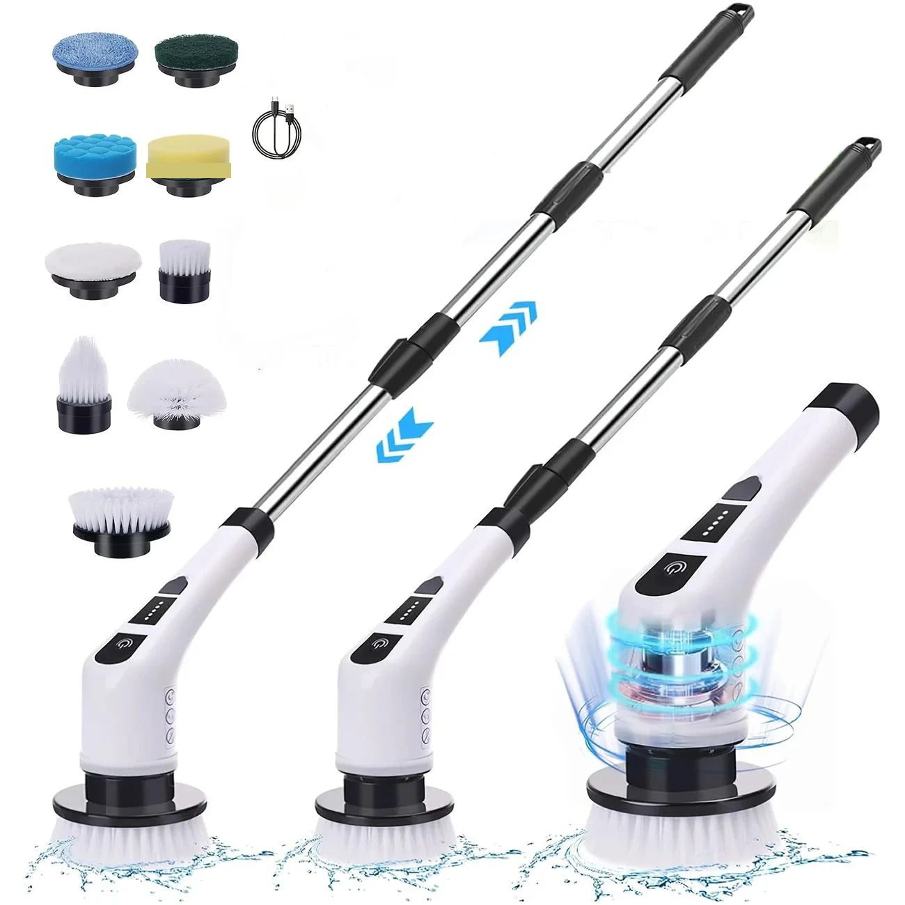 Electric Spin Scrubber Pro – Cordless Cleaning Brush