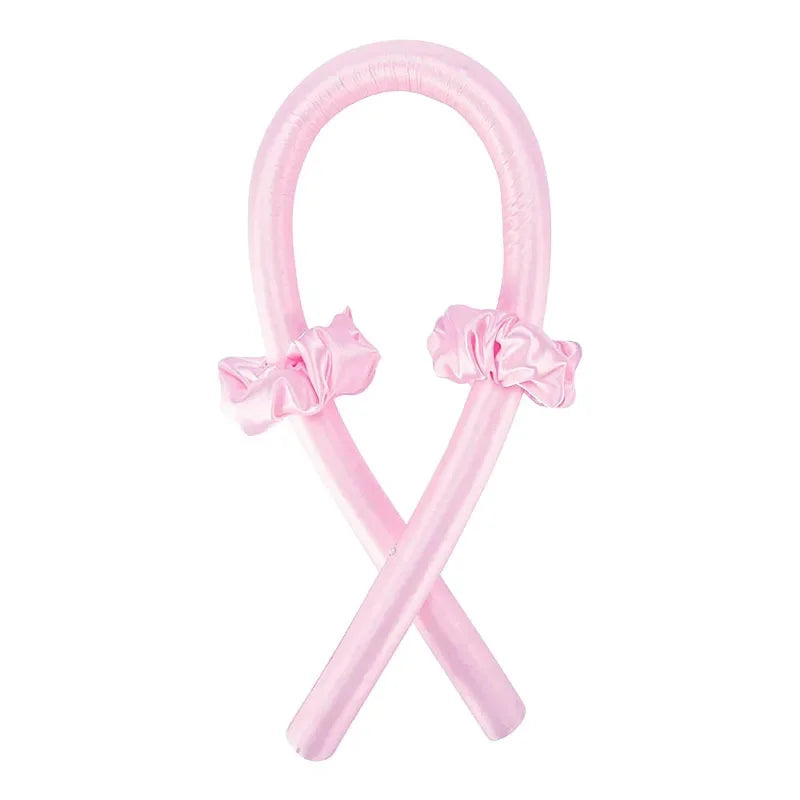 Heatless Curling Ribbon – Effortless Overnight Curls🌸🎀