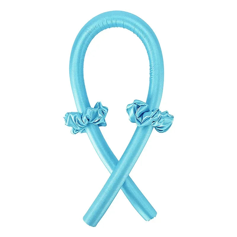 Heatless Curling Ribbon – Effortless Overnight Curls🌸🎀