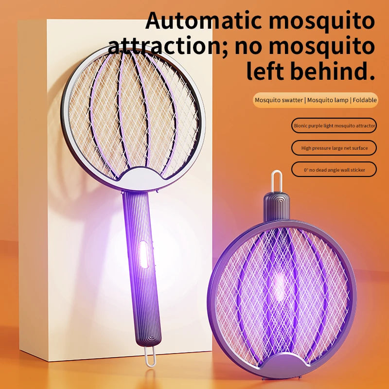 Smart Electric Mosquito Swatter 3-in-1