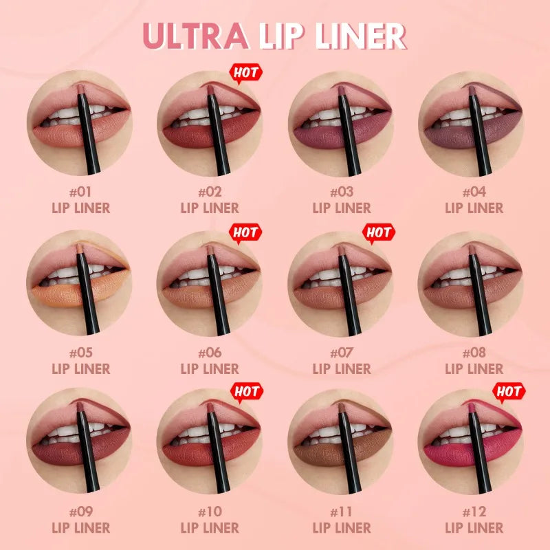 💋 Long Lasting Waterproof Lip Liner