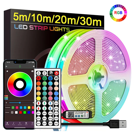 RGB LED Strip Lights – Smart Room Lighting