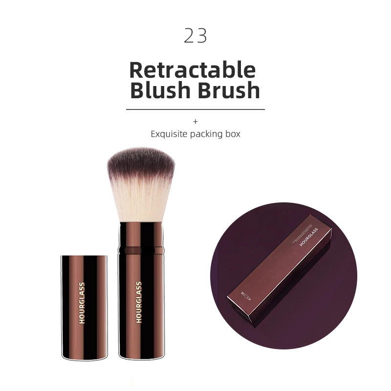 💄 Product Title:
Premium Hourglass Makeup Brush Set