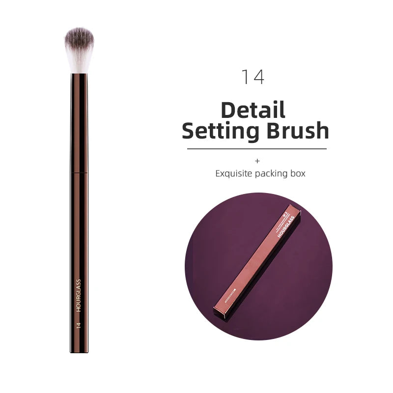 💄 Product Title:
Premium Hourglass Makeup Brush Set