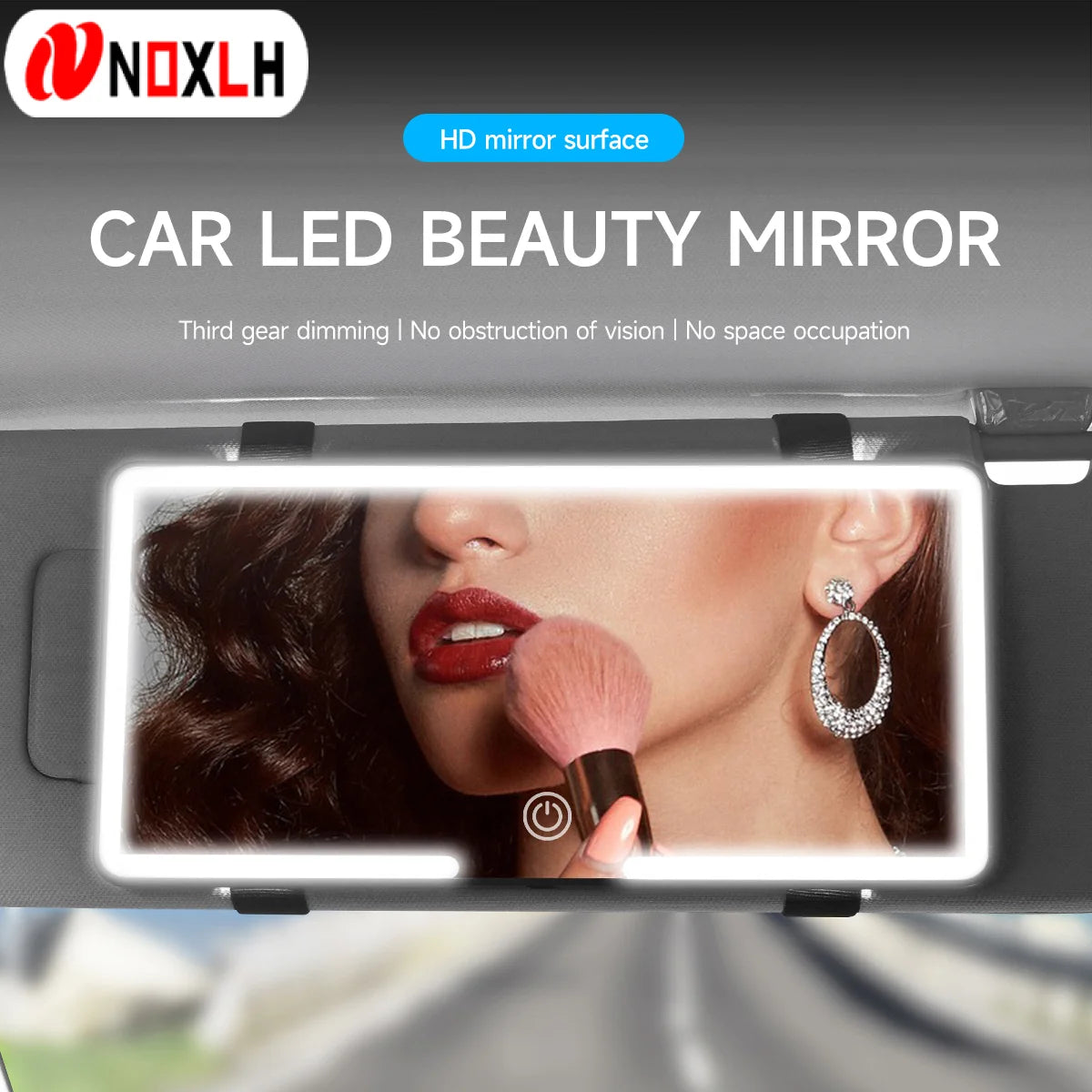 🚗💄 Premium LED Car Vanity Mirror