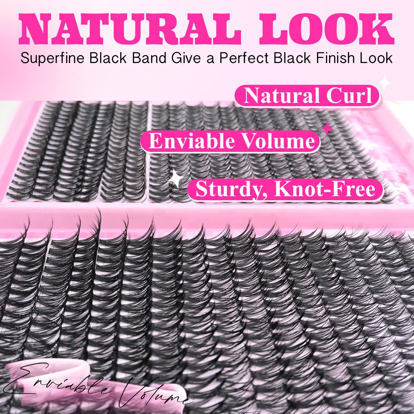 💕 Product Title:
Premium Eyelash Clusters Kit