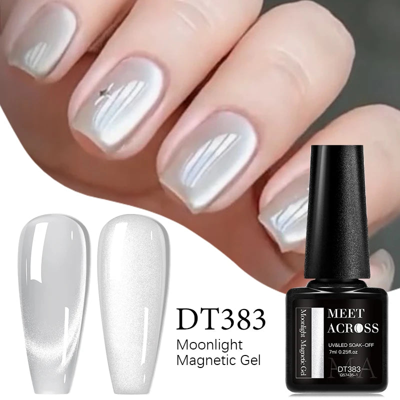MEET ACROSS Moonlight Magnetic Gel Polish