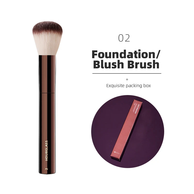 💄 Product Title:
Premium Hourglass Makeup Brush Set