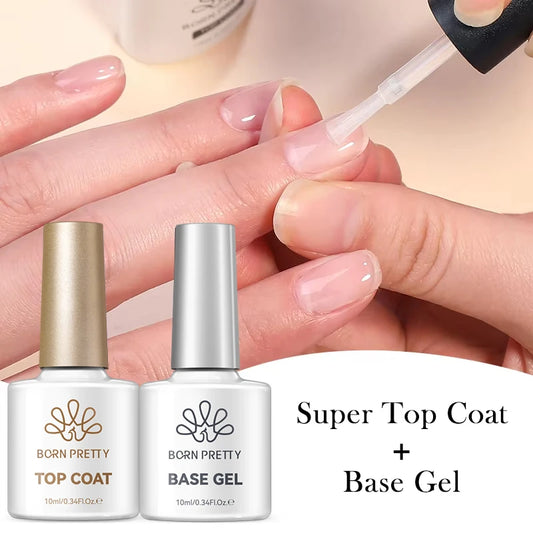 BORN PRETTY Top Coat & Glue Gel