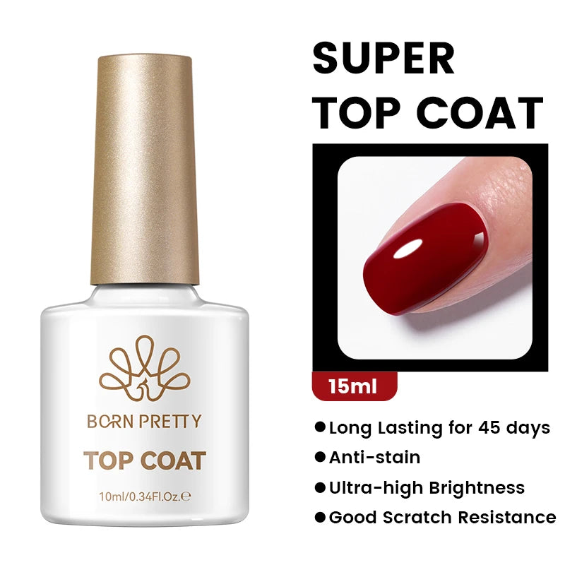 BORN PRETTY Top Coat & Glue Gel