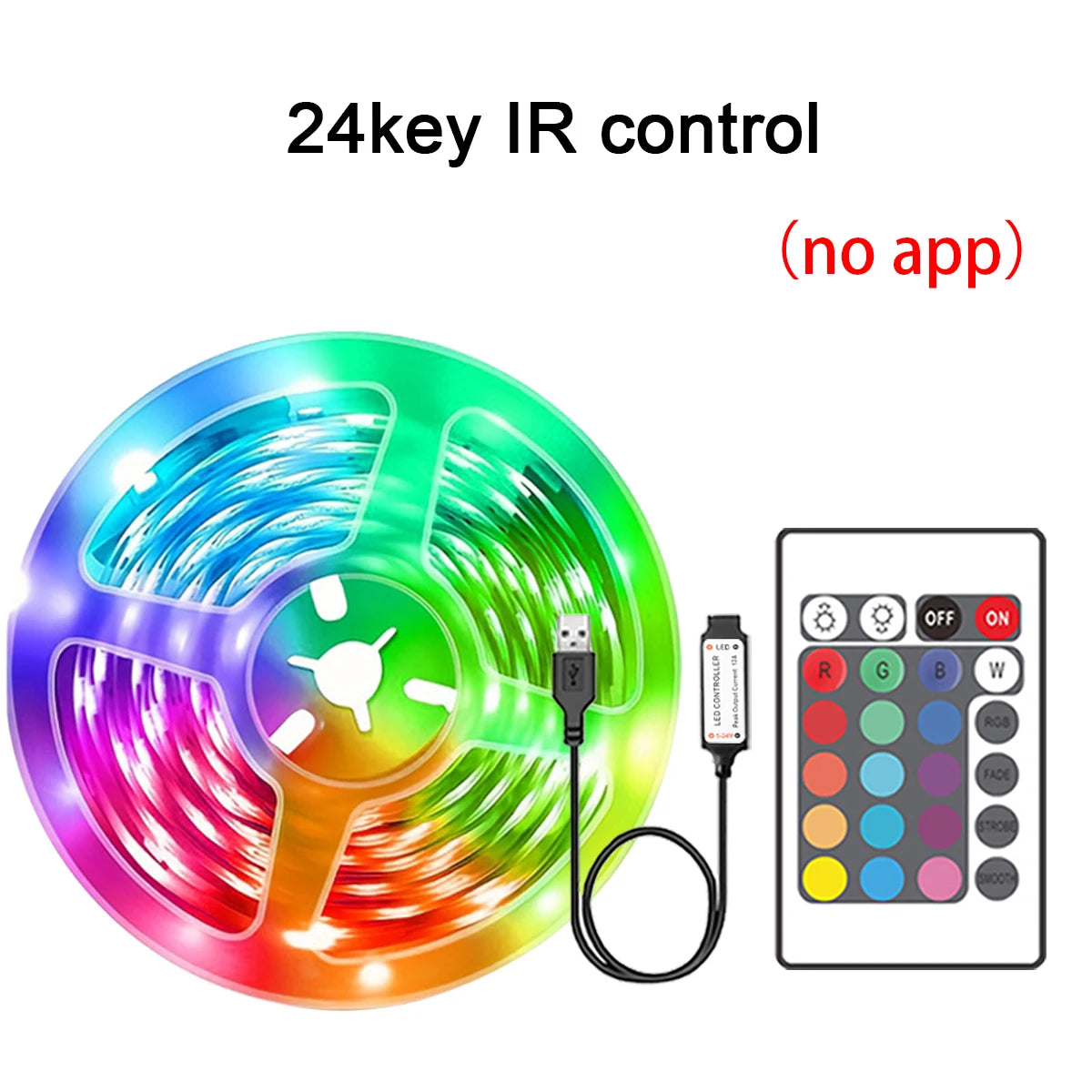 RGB LED Strip Lights – Smart Room Lighting