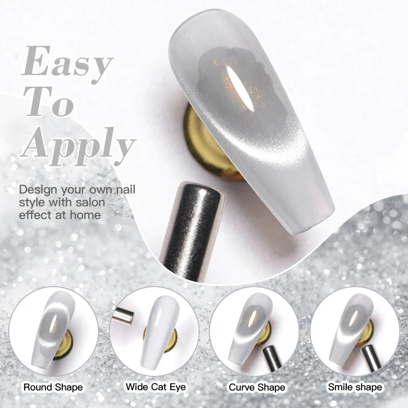 MEET ACROSS Moonlight Magnetic Gel Polish