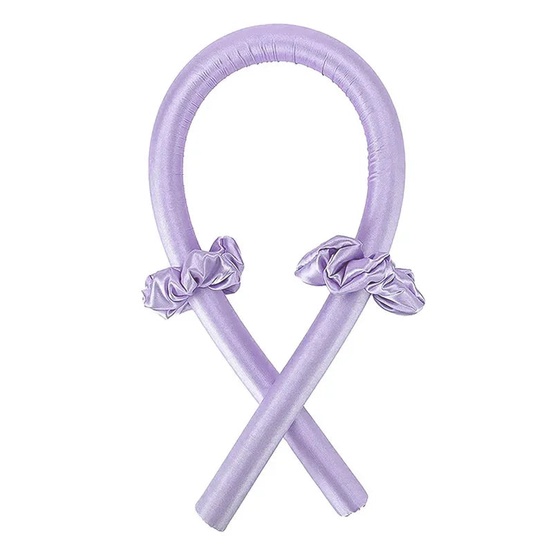Heatless Curling Ribbon – Effortless Overnight Curls🌸🎀