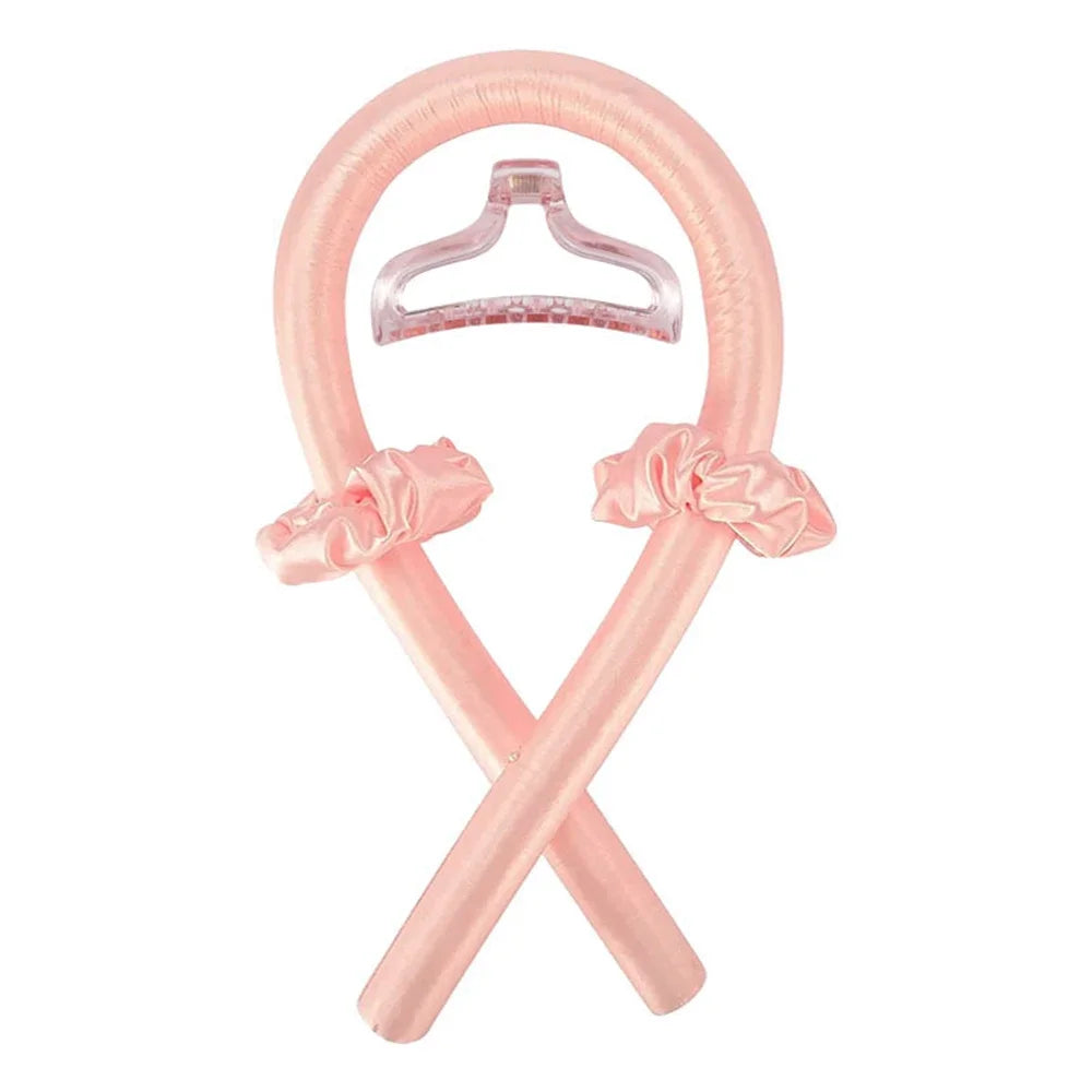 Heatless Curling Ribbon – Effortless Overnight Curls🌸🎀