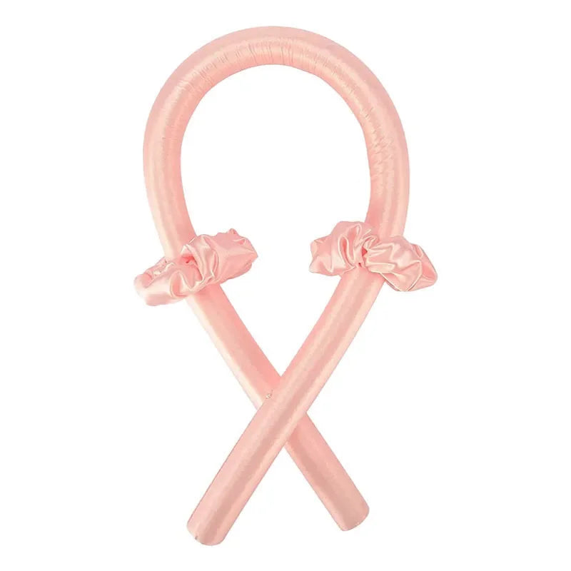 Heatless Curling Ribbon – Effortless Overnight Curls🌸🎀