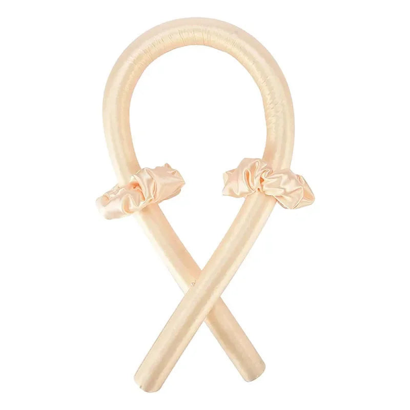 Heatless Curling Ribbon – Effortless Overnight Curls🌸🎀