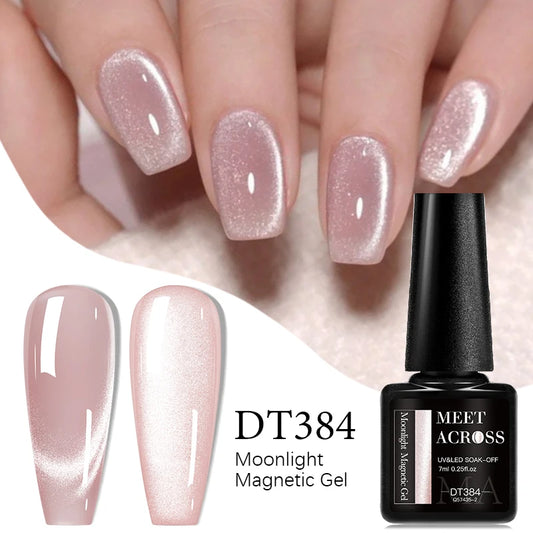 MEET ACROSS Moonlight Magnetic Gel Polish