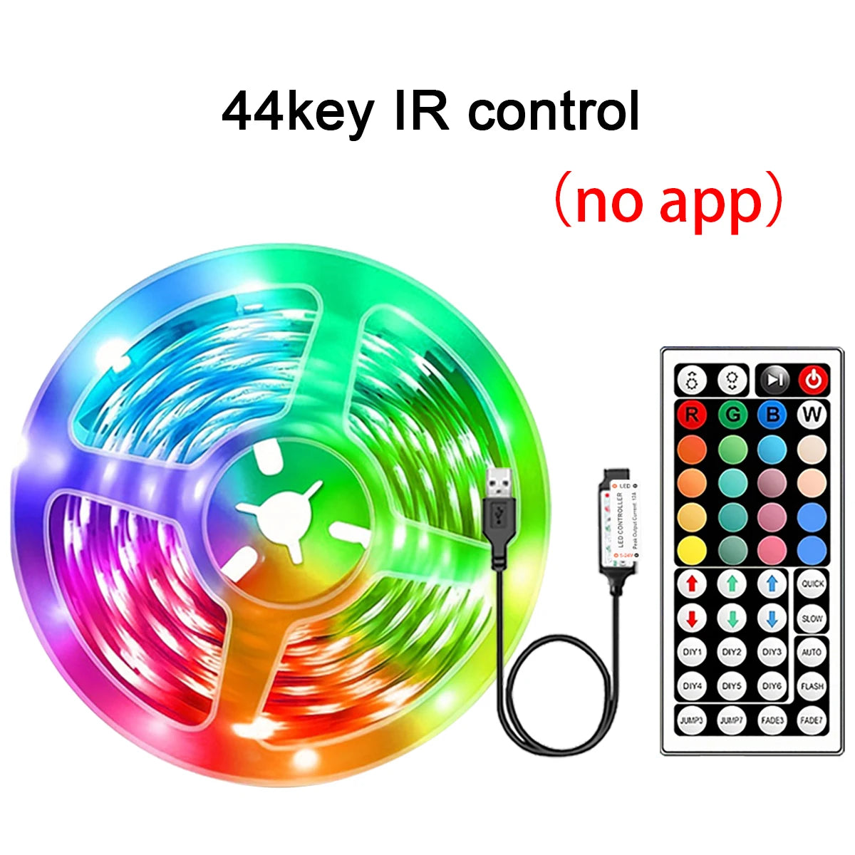 RGB LED Strip Lights – Smart Room Lighting