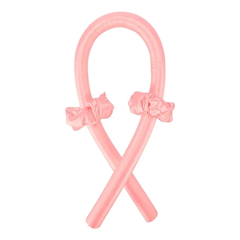 Heatless Curling Ribbon – Effortless Overnight Curls🌸🎀