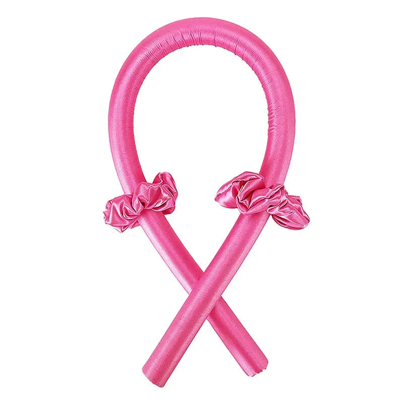 Heatless Curling Ribbon – Effortless Overnight Curls🌸🎀
