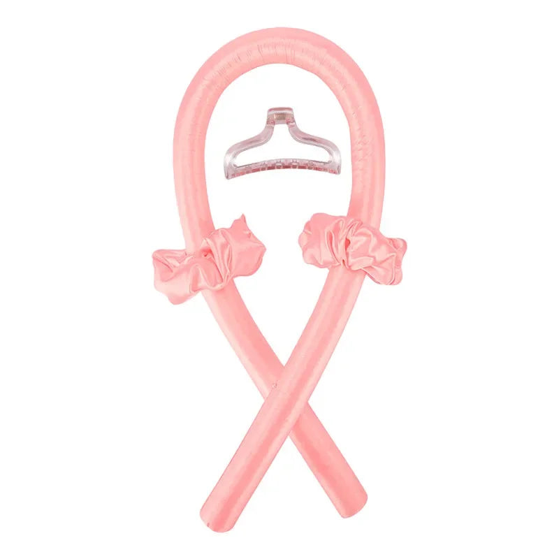 Heatless Curling Ribbon – Effortless Overnight Curls🌸🎀